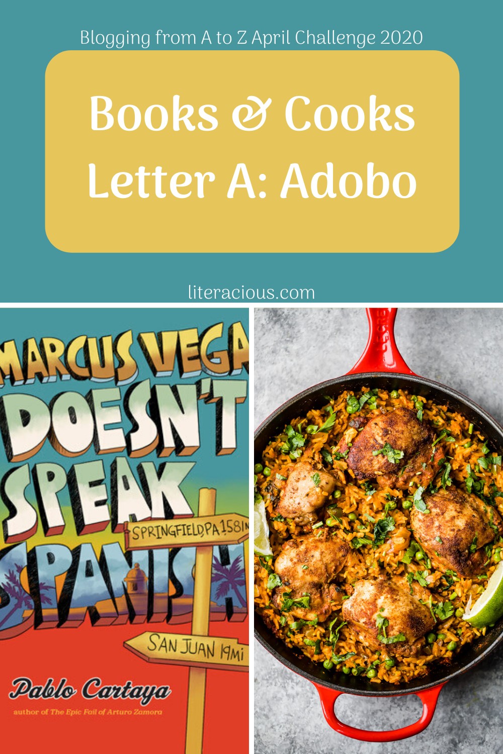 Books & Cooks Letter A: Adobo – Literacious