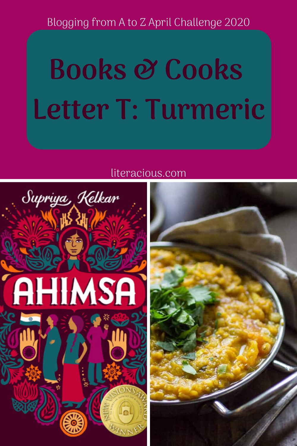 Books & Cooks Letter T: Turmeric – Literacious