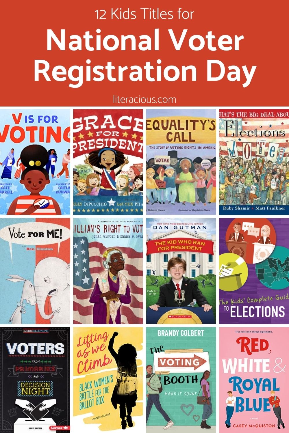 12 Kids Titles For National Voter Registration Day – Literacious