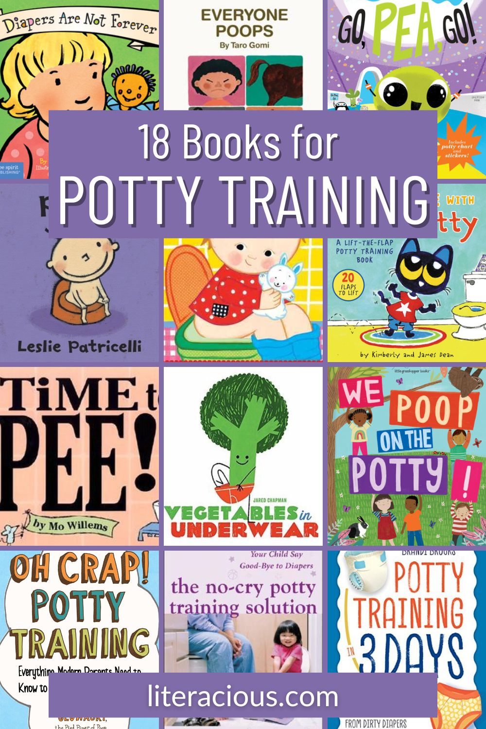 18 Books For Potty Training – Literacious